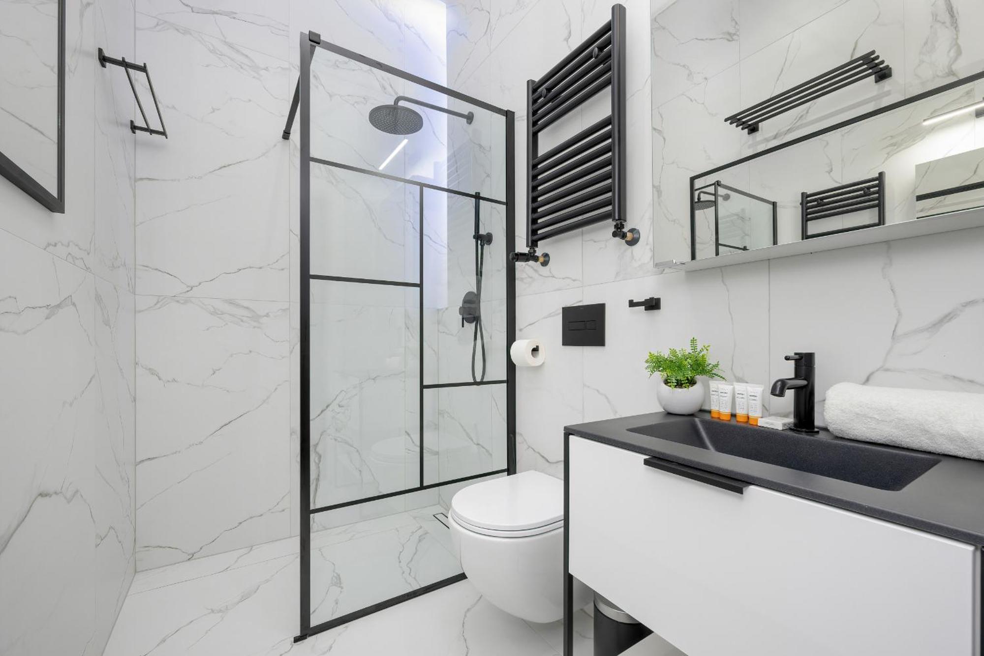 Exclusive Grey And Red Apartment In Warsaw Center By Noclegi Renters Ngoại thất bức ảnh