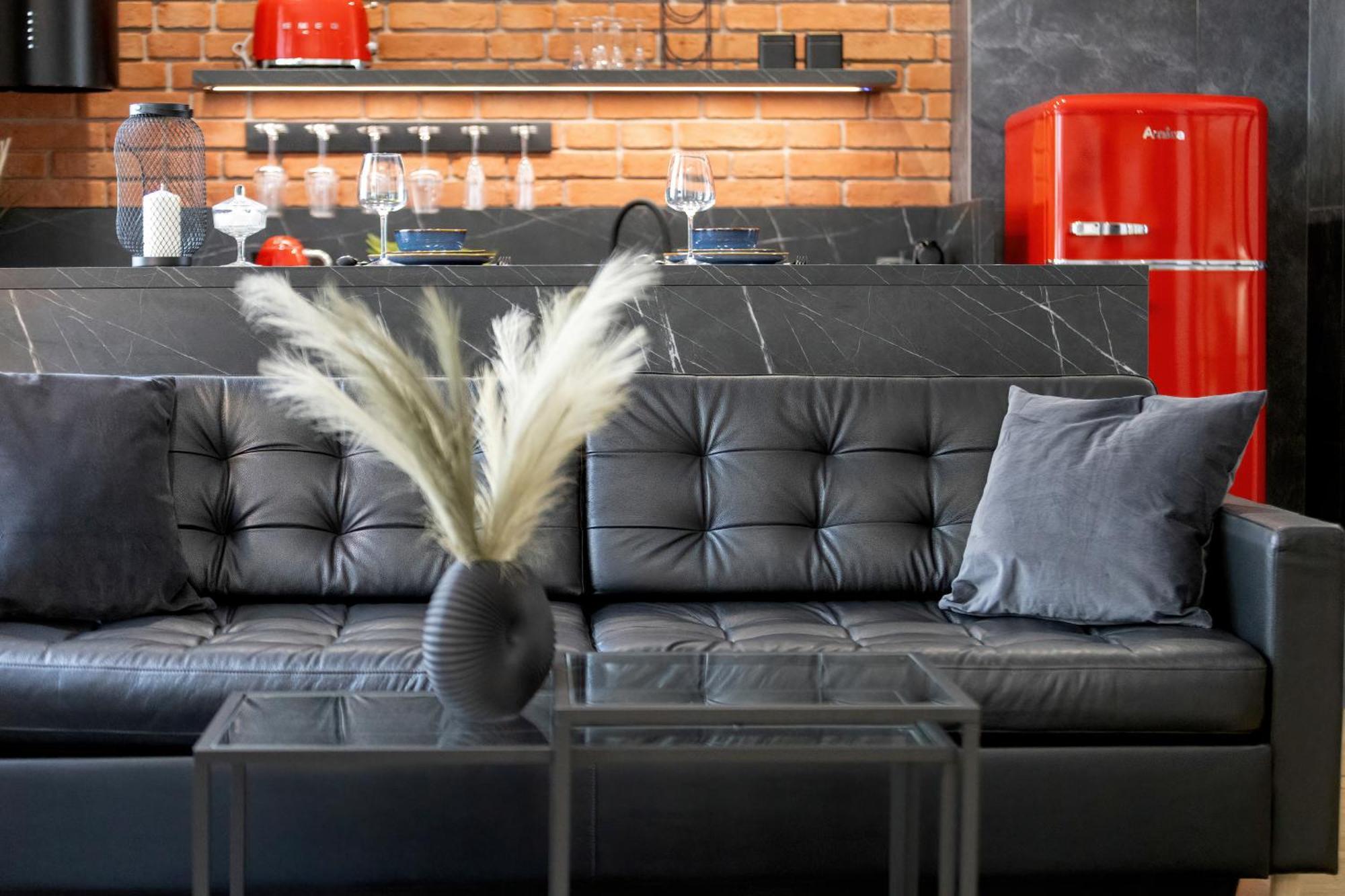 Exclusive Grey And Red Apartment In Warsaw Center By Noclegi Renters Ngoại thất bức ảnh