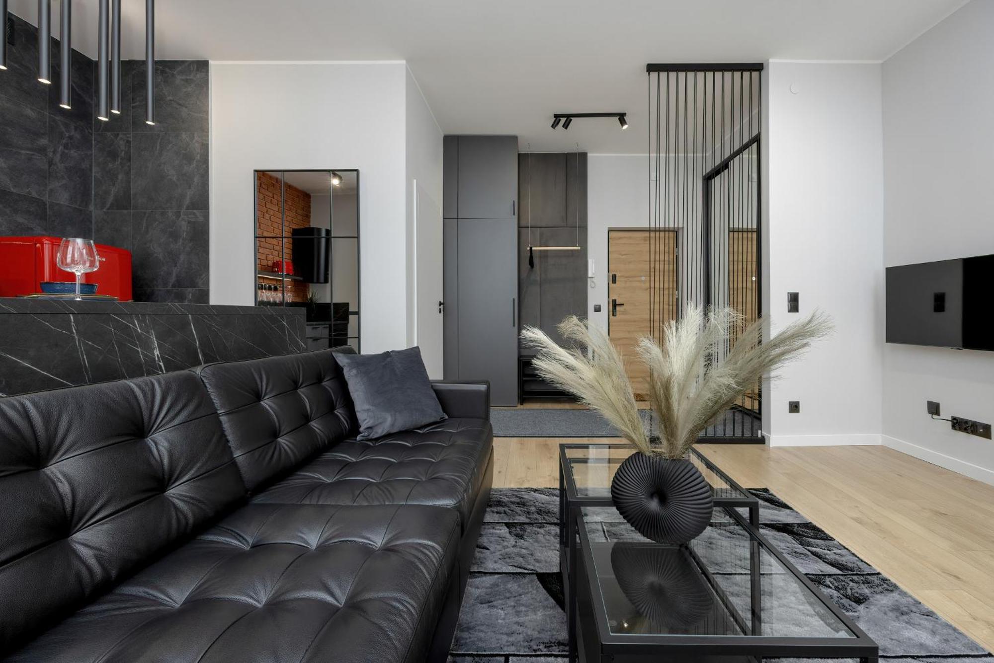 Exclusive Grey And Red Apartment In Warsaw Center By Noclegi Renters Ngoại thất bức ảnh