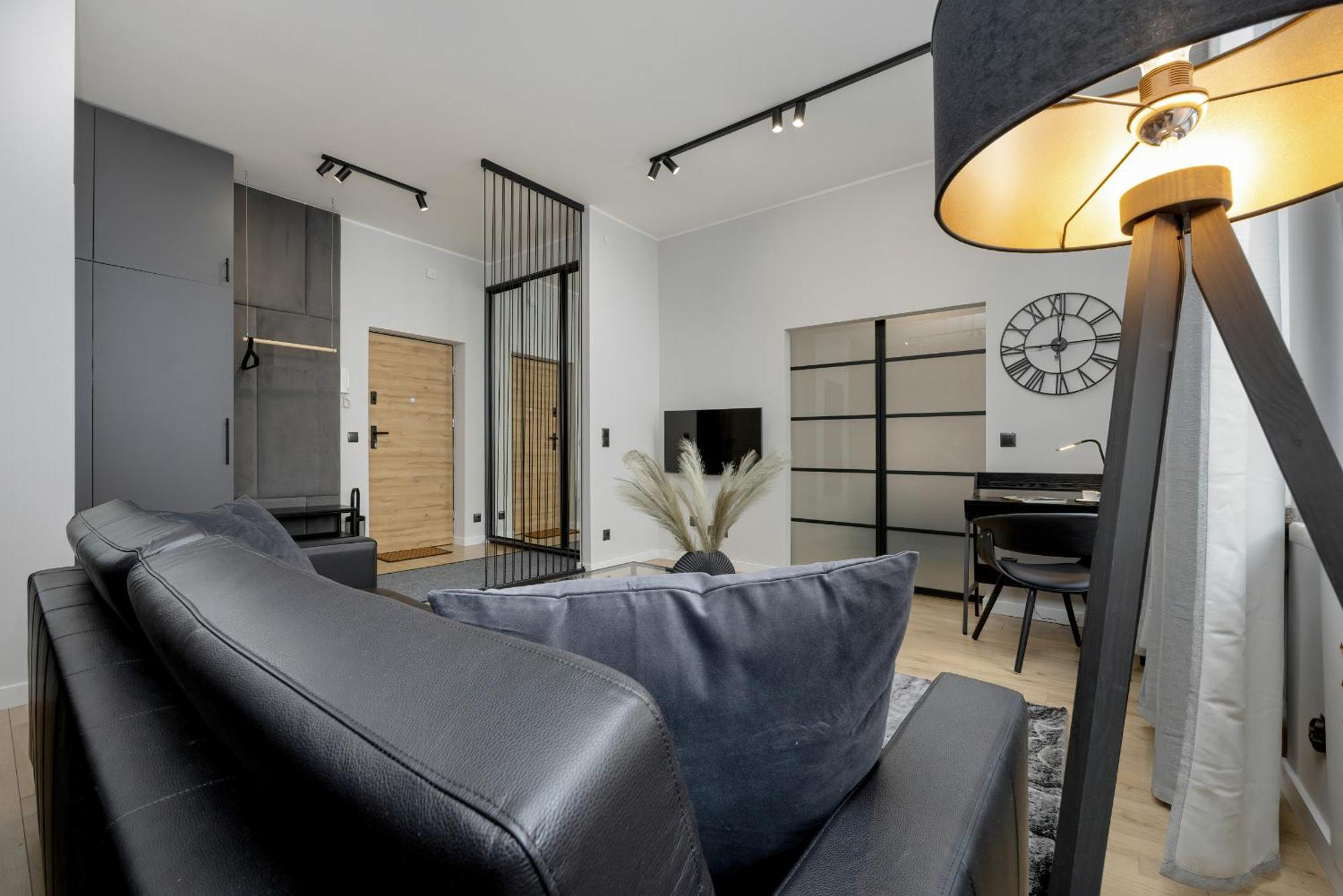 Exclusive Grey And Red Apartment In Warsaw Center By Noclegi Renters Ngoại thất bức ảnh